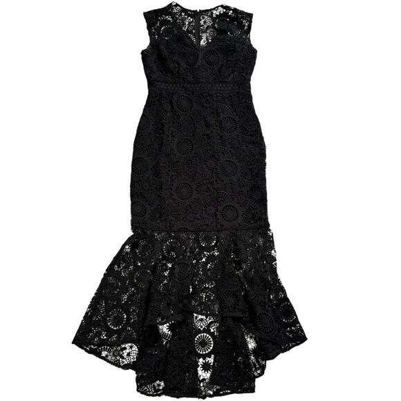 SHOSHANNA DARCY EVENING LACE DRESS ELEGANT STYLE FORMAL EVENT WOMEN SIZE 6 - Picture 4 of 11